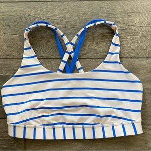 Lulu lemon energie sports bra size 8